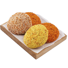 Zigeuner-, krokant- of Poiesz burgers
